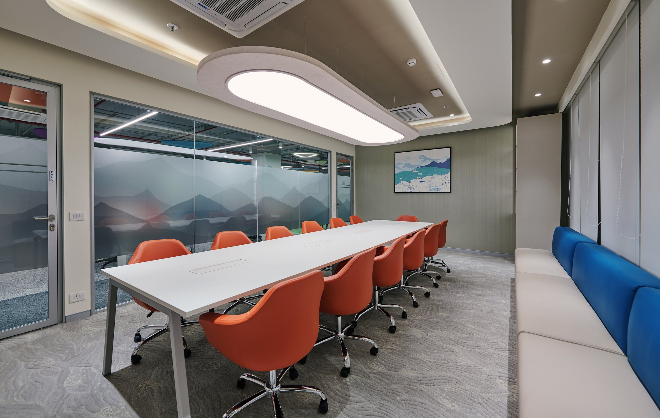 Iron Mountain interior fit-out in Rabale, Mumbai
